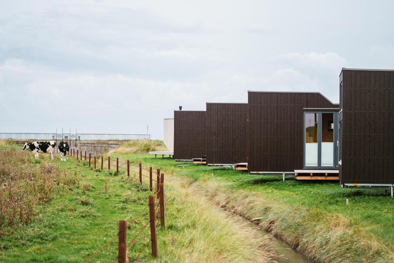 Tiny House Nature 6 Zur Kuhweide - Green Tiny Village Harlesiel Carolinensiel Bagian luar foto